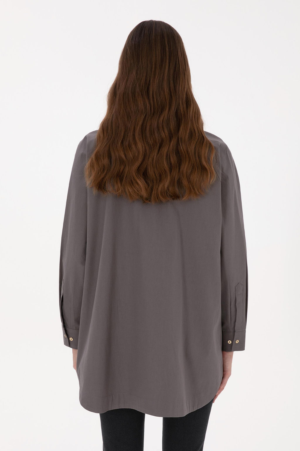 Kad_n Gri Uzun Kollu G_mlek - U.s. polo assn фото 5