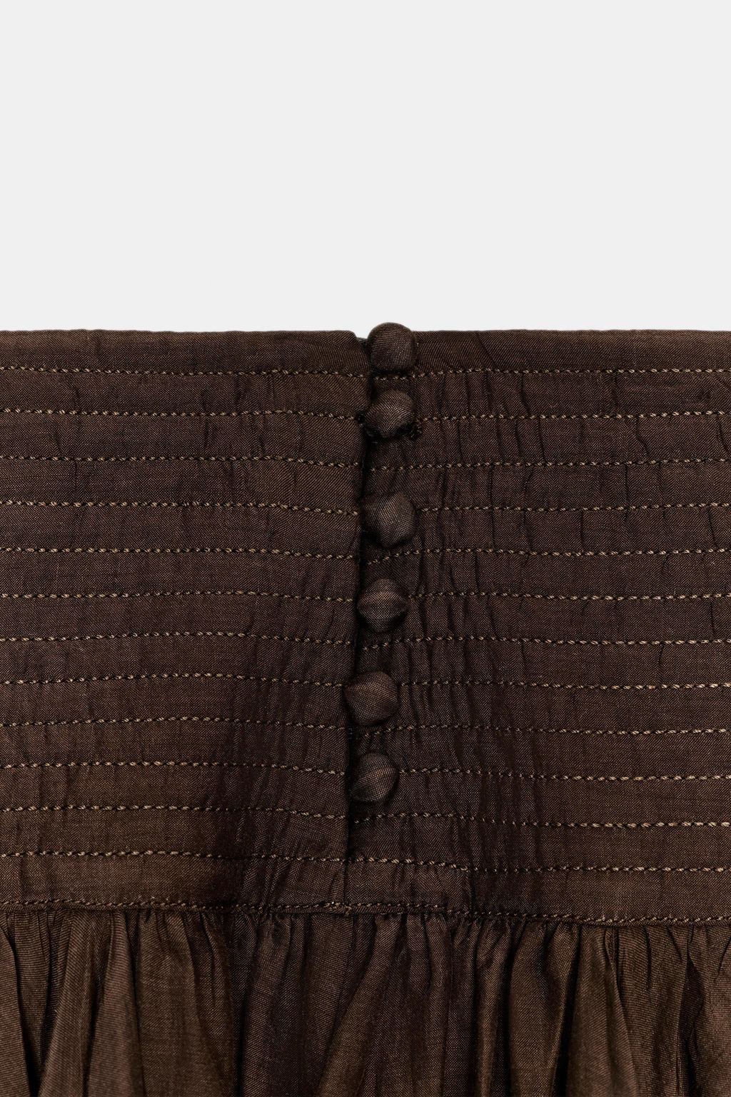 ZW COLLECTION VOLUMINOUS MIDI SKIRT - Zara фото 8