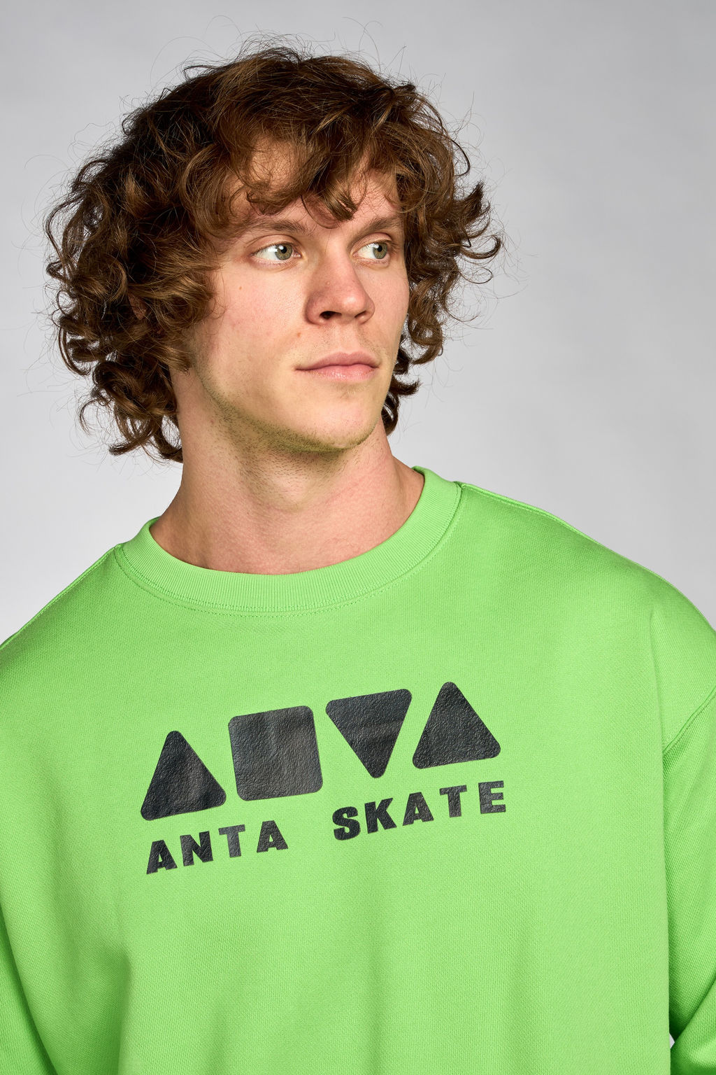 Свитшот Зеленый - Anta фото 6