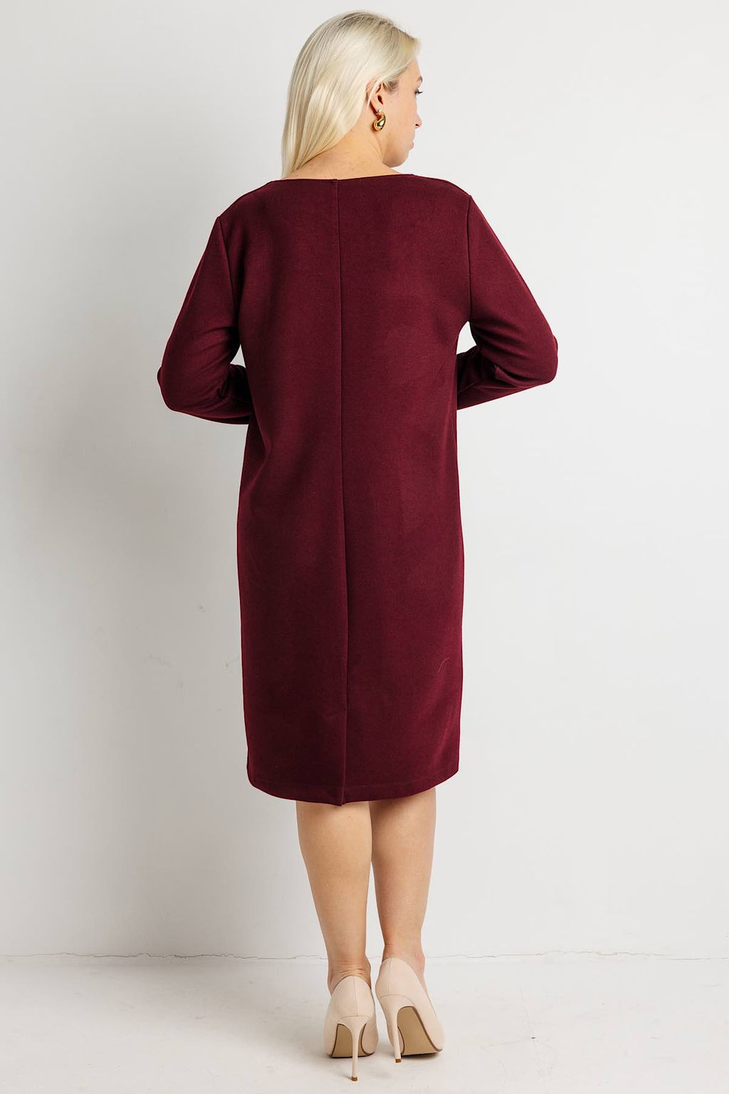 Платье женское 6162Н/03/Бордовый