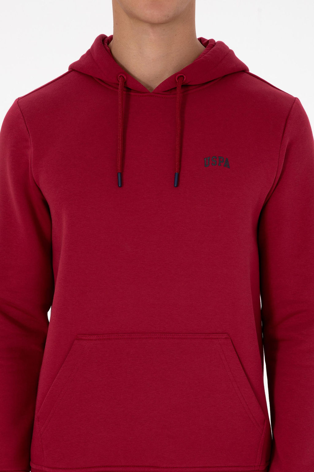 Erkek Koyu Frambuaz Basic Sweatshirt Sepette S_rpriz _ndirim - U.s. polo assn фото 6