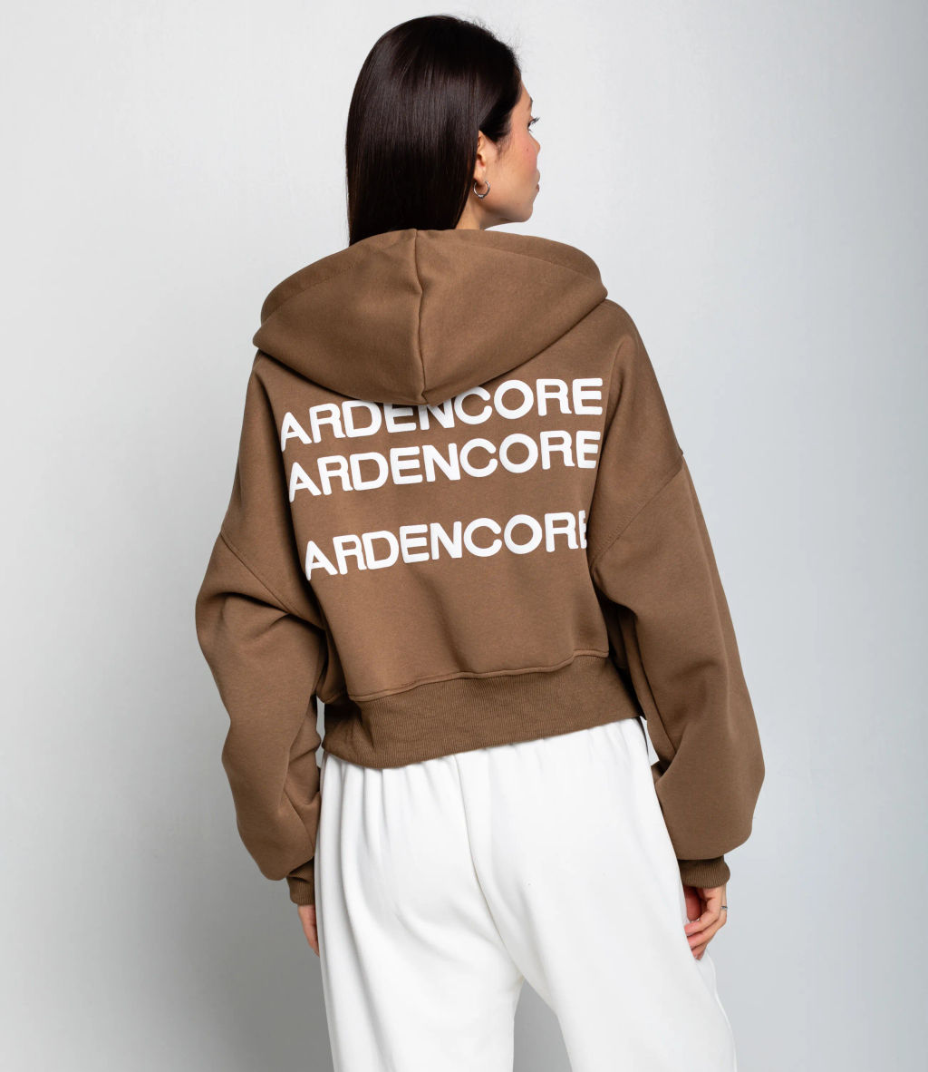 Толстовка #КТ5989, коричневый - Dommod фото 3