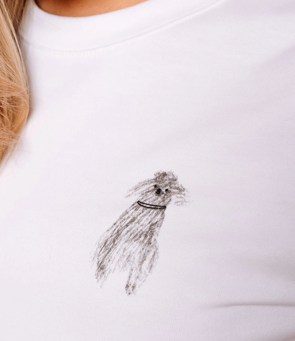 Футболка #КТ3873, белый