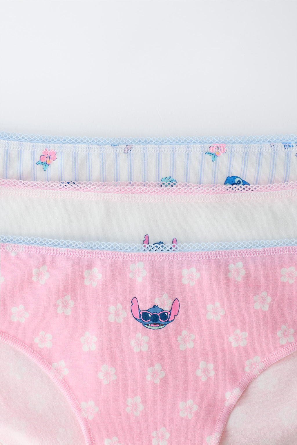 6-14 A?OS/ PACK TRES BRAGUITAS LILO & STITCH DISNEY / Multicolor - Zara фото 2