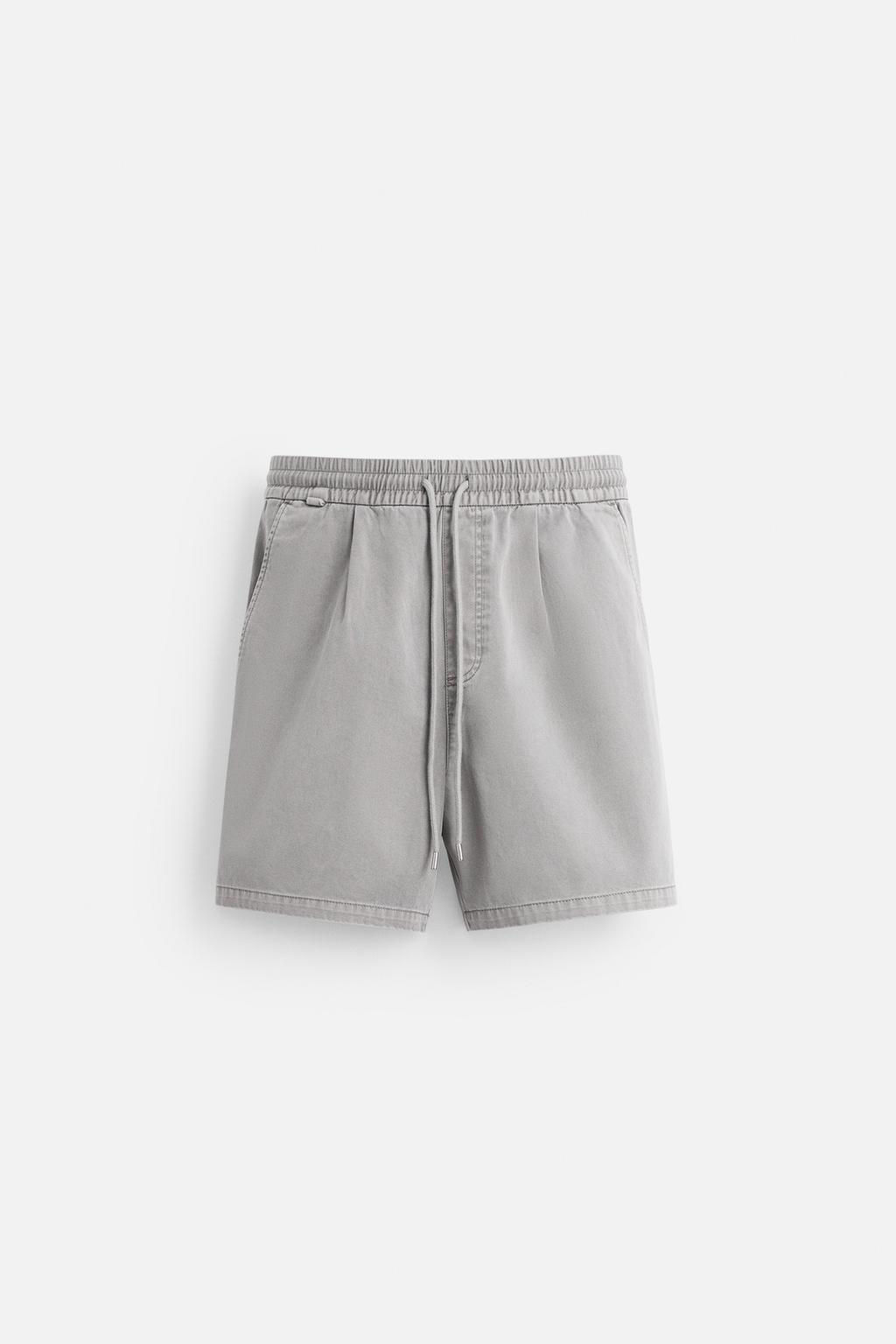WASHED RELAXED FIT BERMUDA SHORTS - Zara фото 25