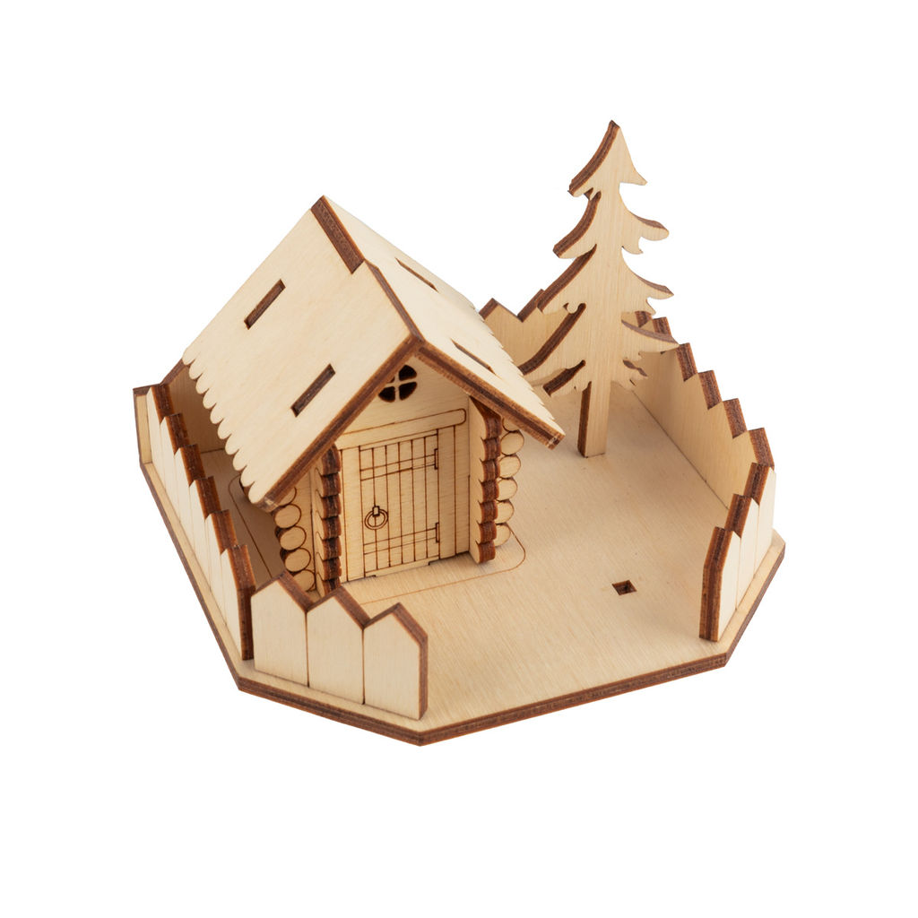 Заготовка для декорирования Mr. Carving КЛ-43 Композиция на подставке фанера 9 х 10 х 7 см