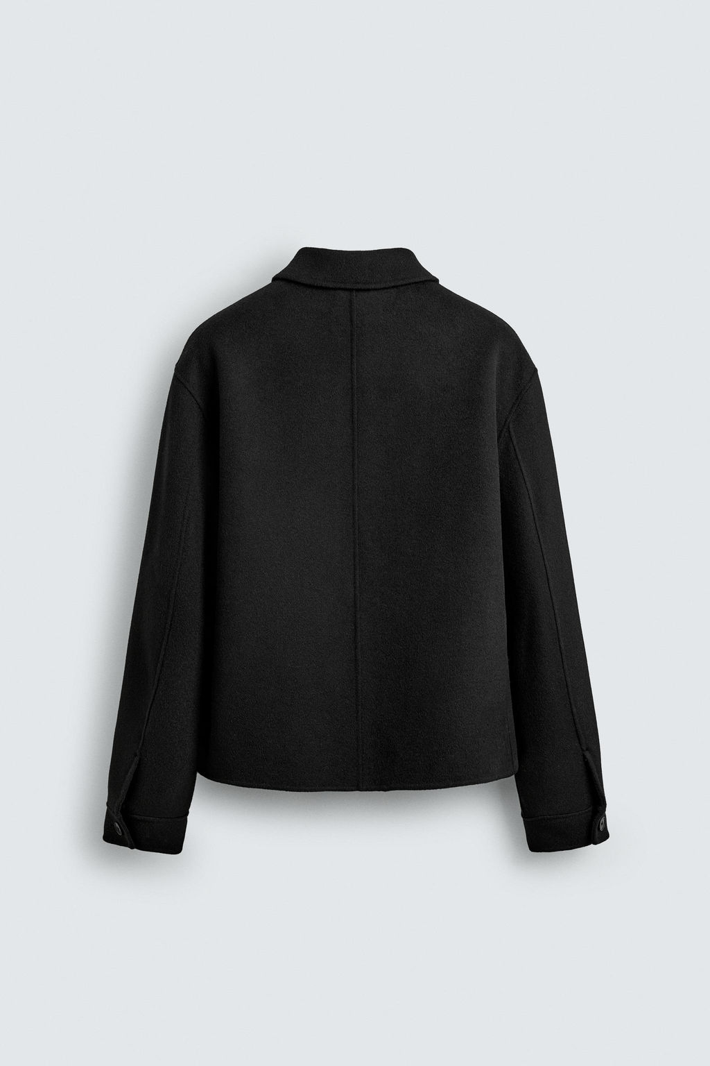 WOOL ZIP-UP JACKET ORIGINS - Zara фото 8