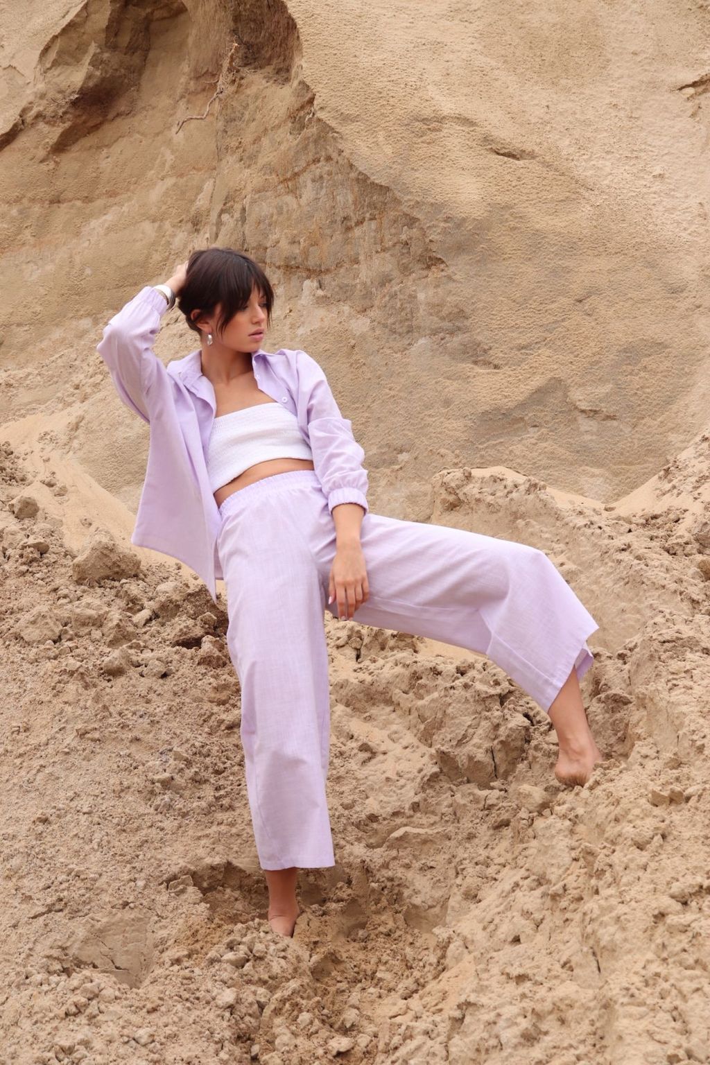 7011 Костюм из льна и хлопка - Martichelli фото 16