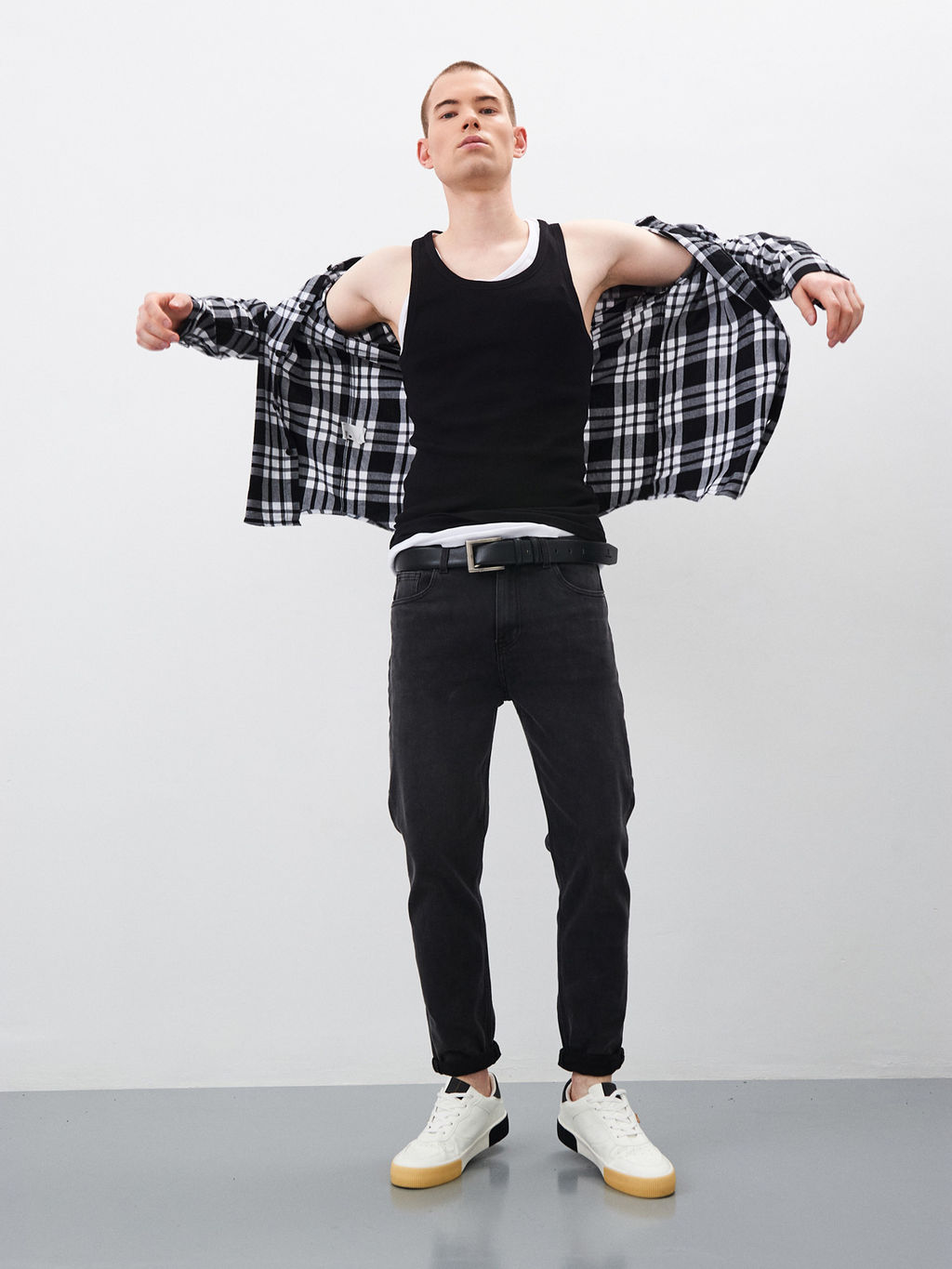 Мужские джинсы Мом - Mossmore фото 45