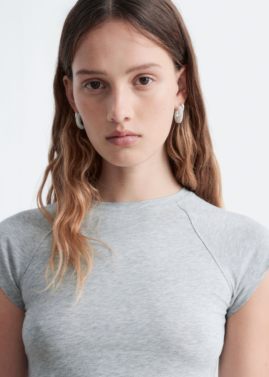 Camiseta ajustada con mangas ragl?n - H&m фото 4