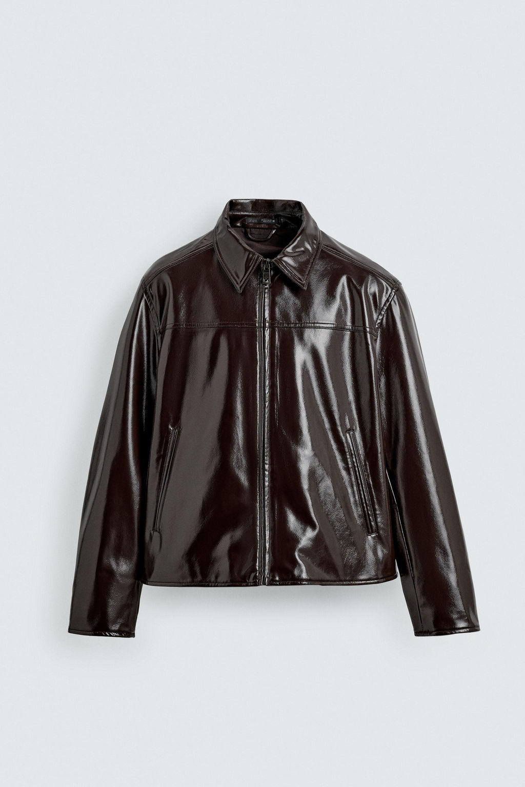 VINYL FINISH JACKET - Zara фото 7