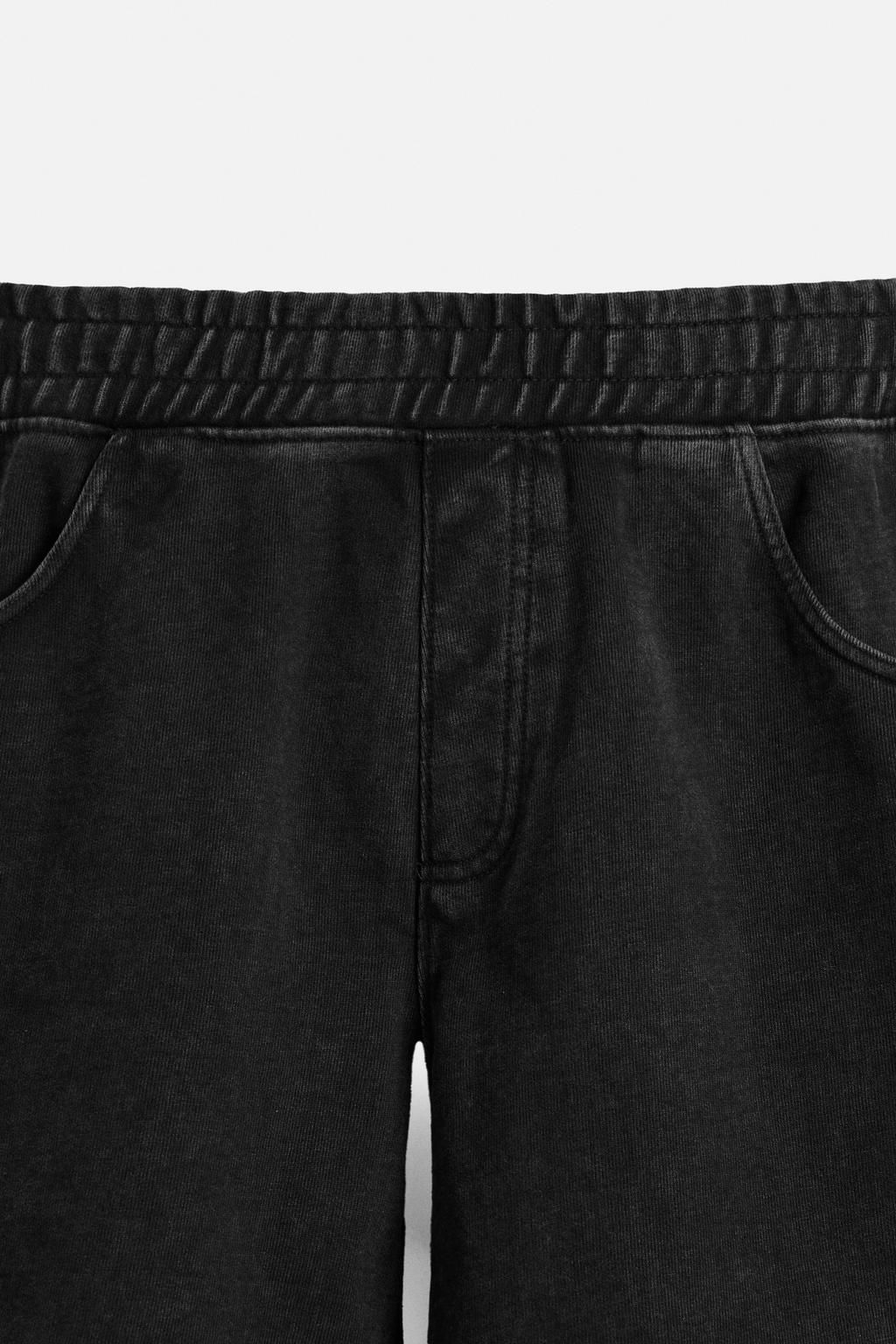 BAGGY FIT JOGGER BERMUDA SHORTS - Zara фото 9