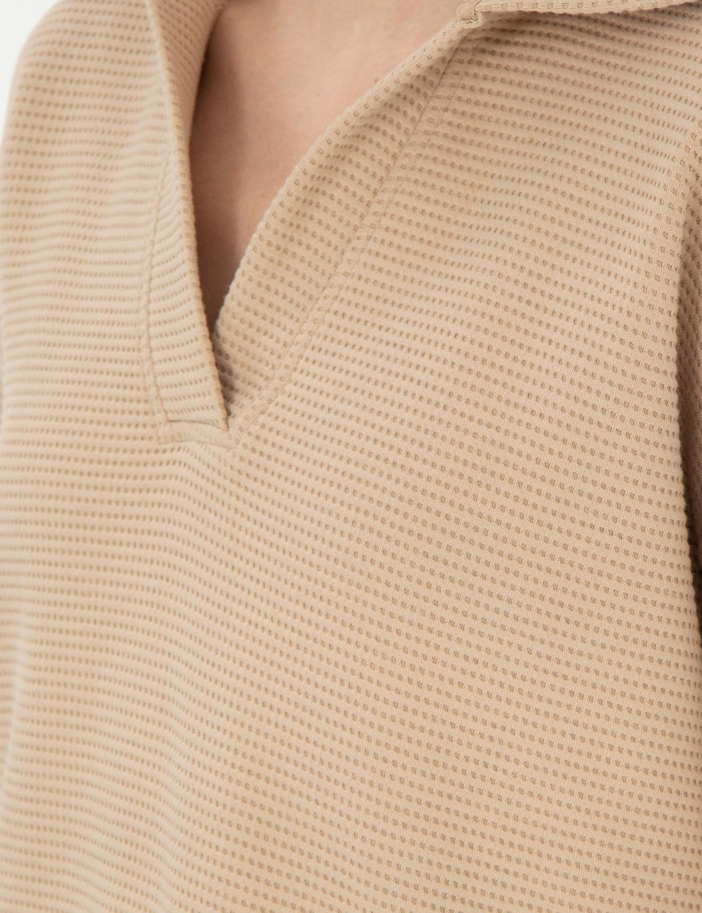 Bej Oversize Sweatshirt - Pierre cardin фото 7