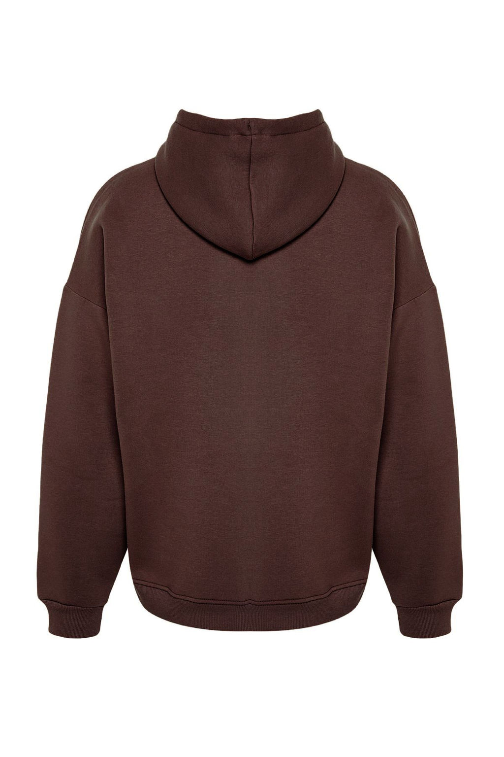 TRENDYOL MAN Beyaz Oversize/Genis Kesim Kapusonlu Etiketli Ici Polar/S?cak Tutan Sweatshirt TMNAW21SW2005 - Trendyolmilla фото 53