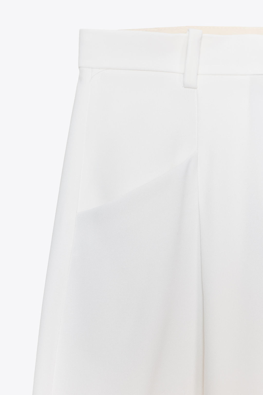 ZW COLLECTION WIDE-LEG DARTED TROUSERS - Zara фото 7