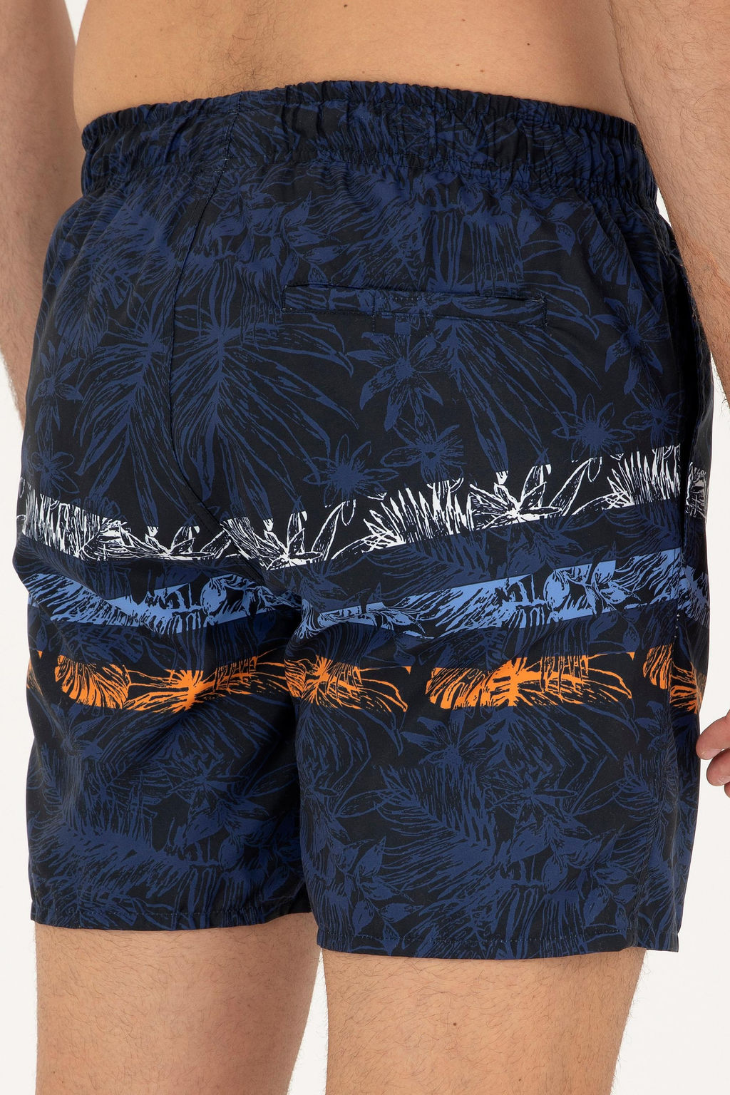 Мужские темно-синие шорты для плавания Неожиданная скидка в корзине - U.s. polo assn фото 4