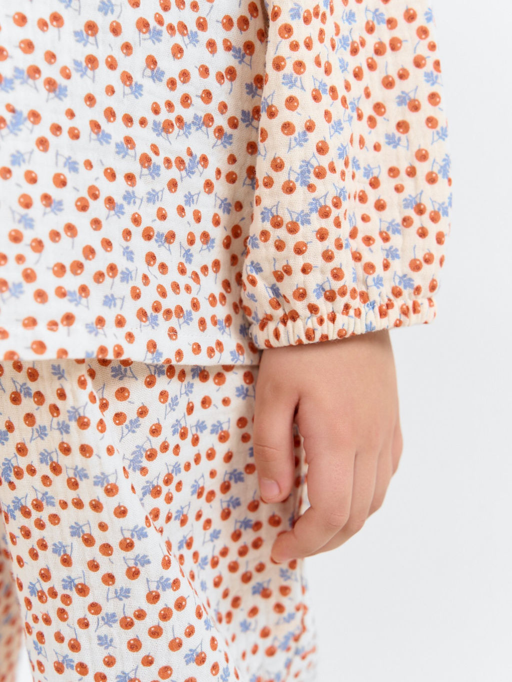 Рубашка муслиновая "Ягодки"