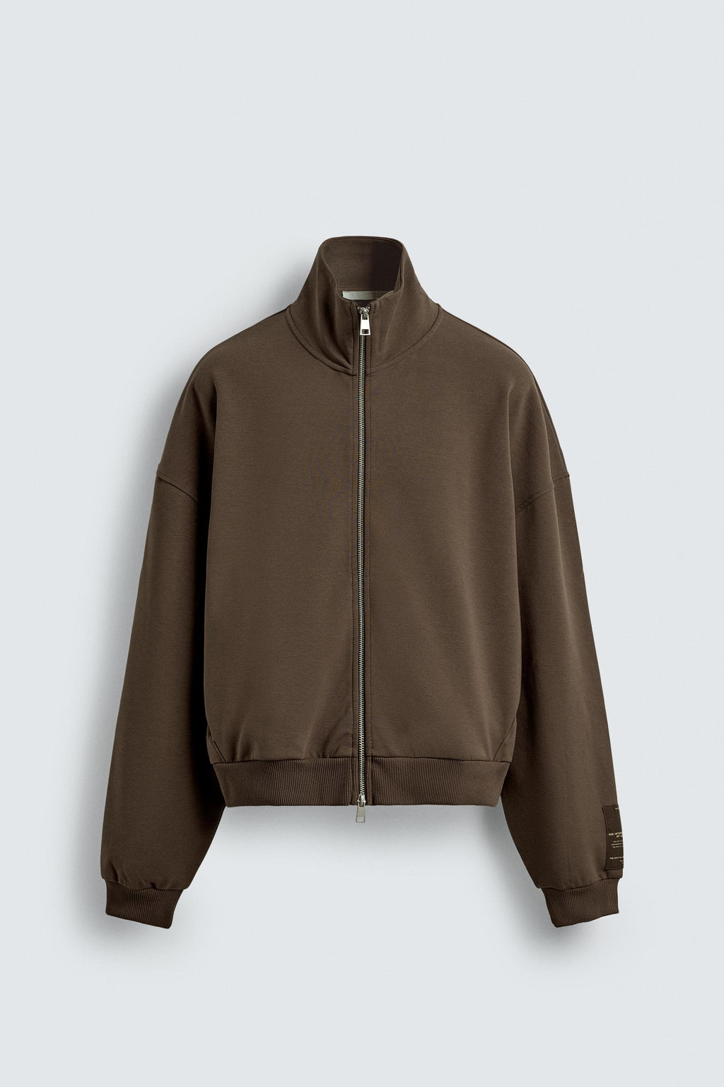INTERLOCK LABEL JACKET - Zara фото 7