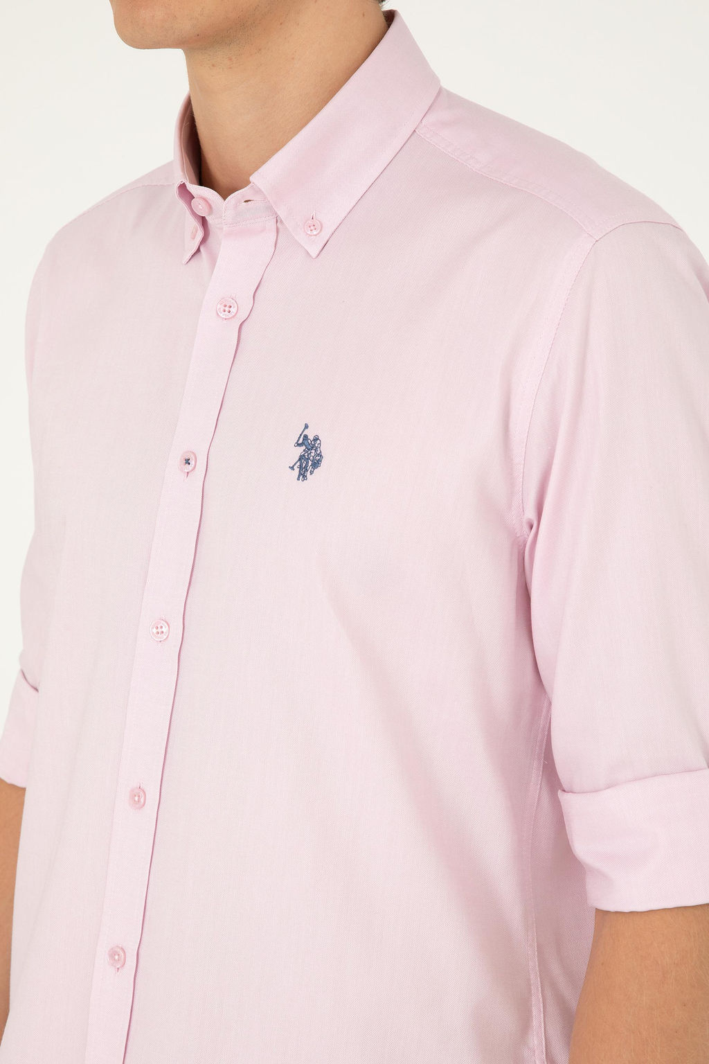 Мужская базовая рубашка с длинным рукавом Magnolia Неожиданная скидка в корзине - U.s. polo assn фото 7