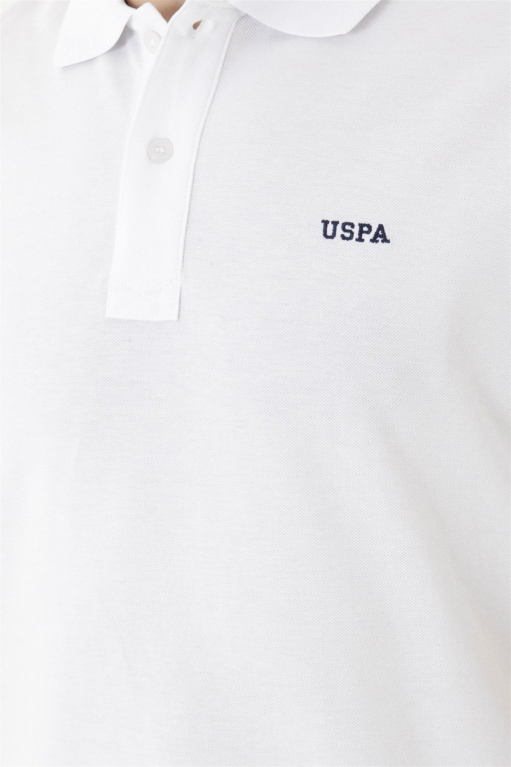 Мужская белая базовая футболка - U.s. polo assn фото 7