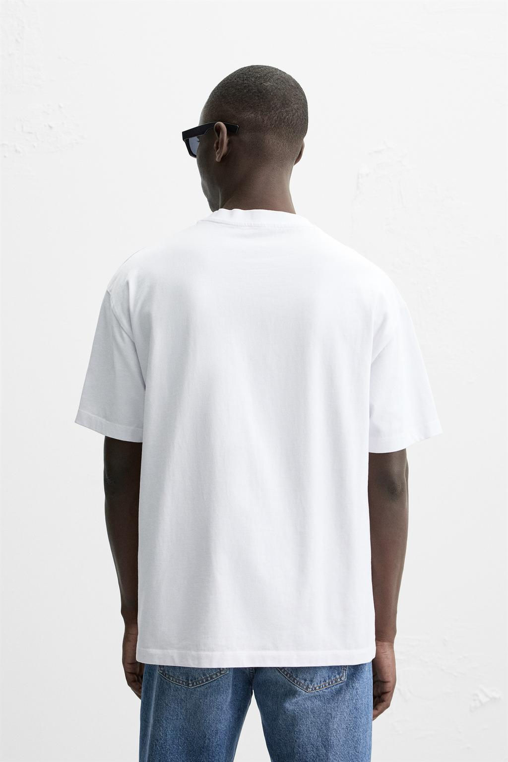 BASIC HEAVY WEIGHT T-SHIRT - Zara фото 50