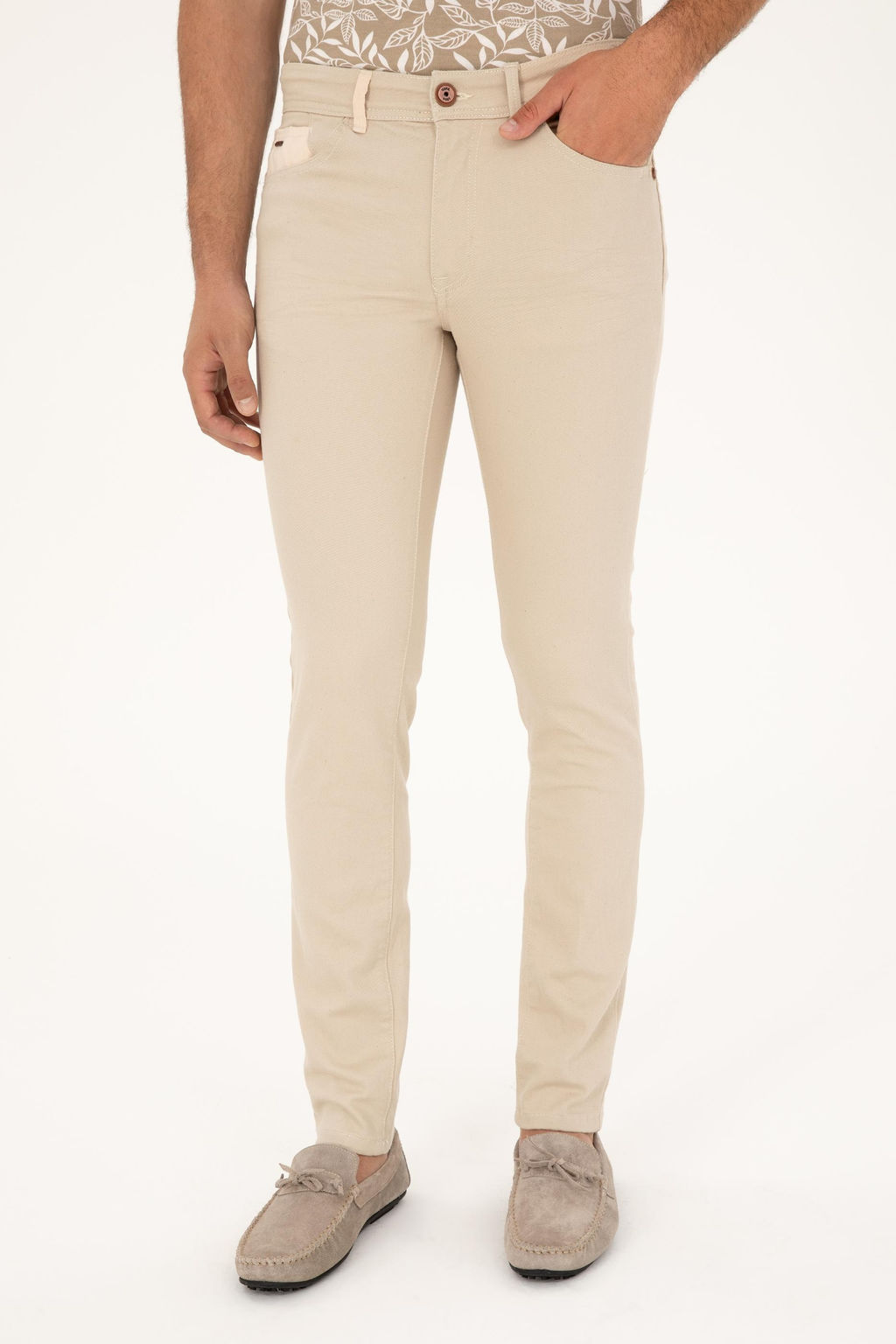 U. S. Polo Assn / Мужские джинсовые брюки с каменным узором - U.s. polo assn фото 2