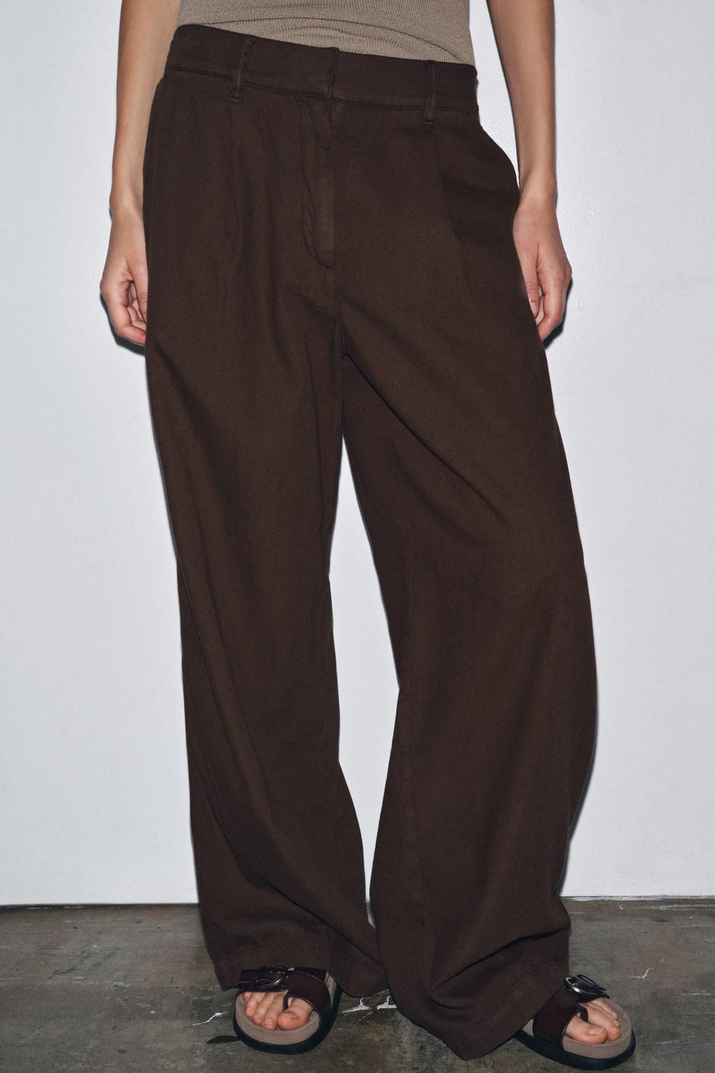ZW COLLECTION JOGGER TROUSERS - Zara фото 5
