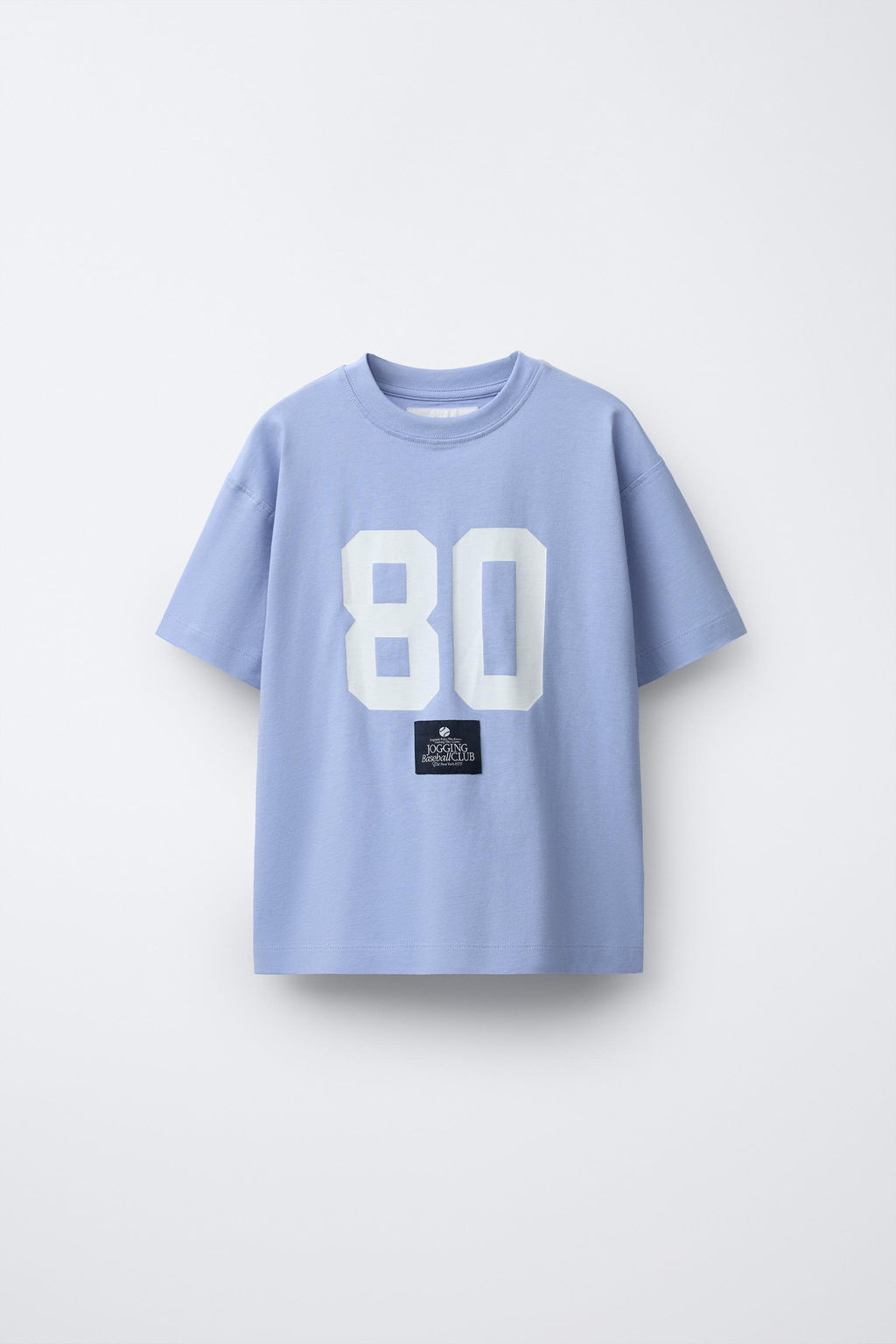 JOGGING T-SHIRT WITH NUMBER AND LABEL - Zara фото 5