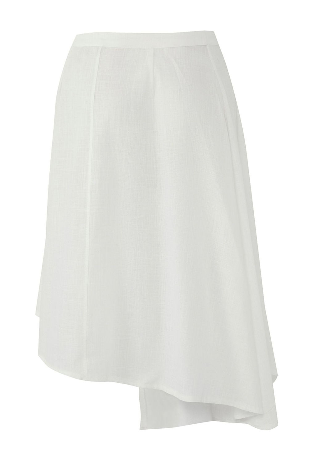 TRENDYOLMILLA Ekru Midi Dokuma Flaml? Pamuk Plaj Etek TBESS25ET00013 фото 6