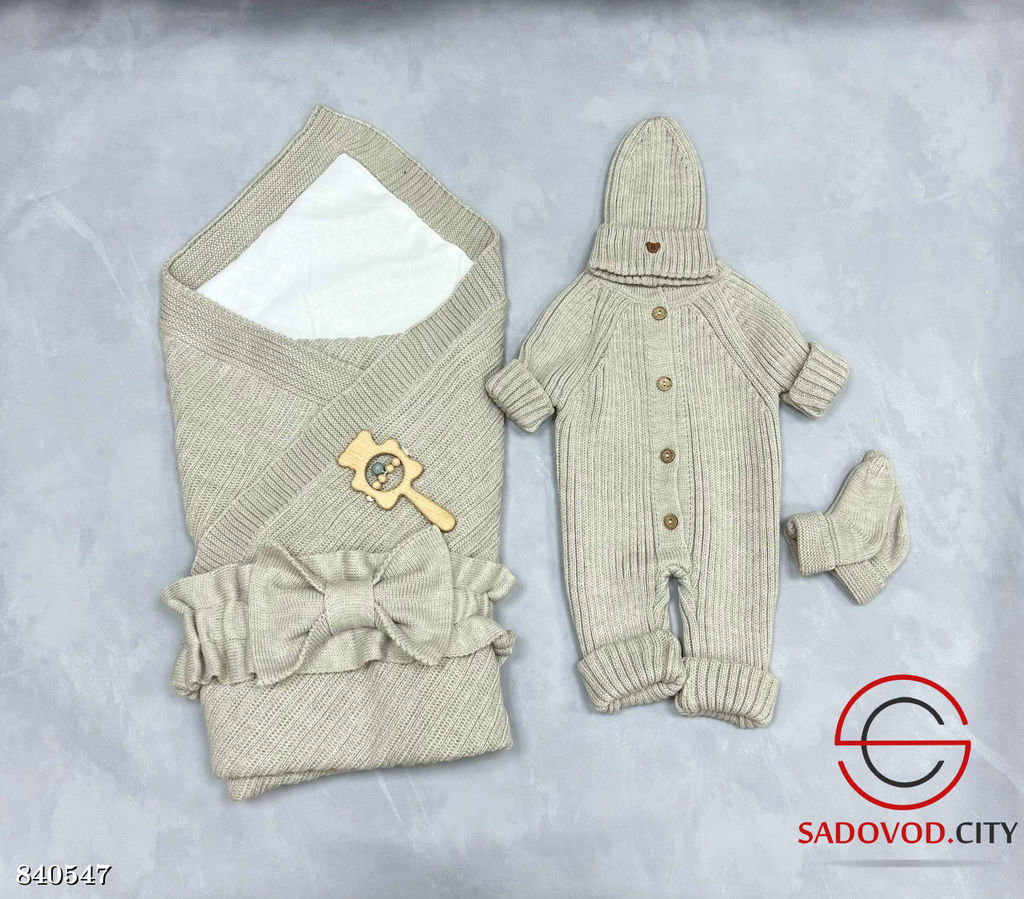 Комплект на выписку для новорожденных - Bruno фото 8