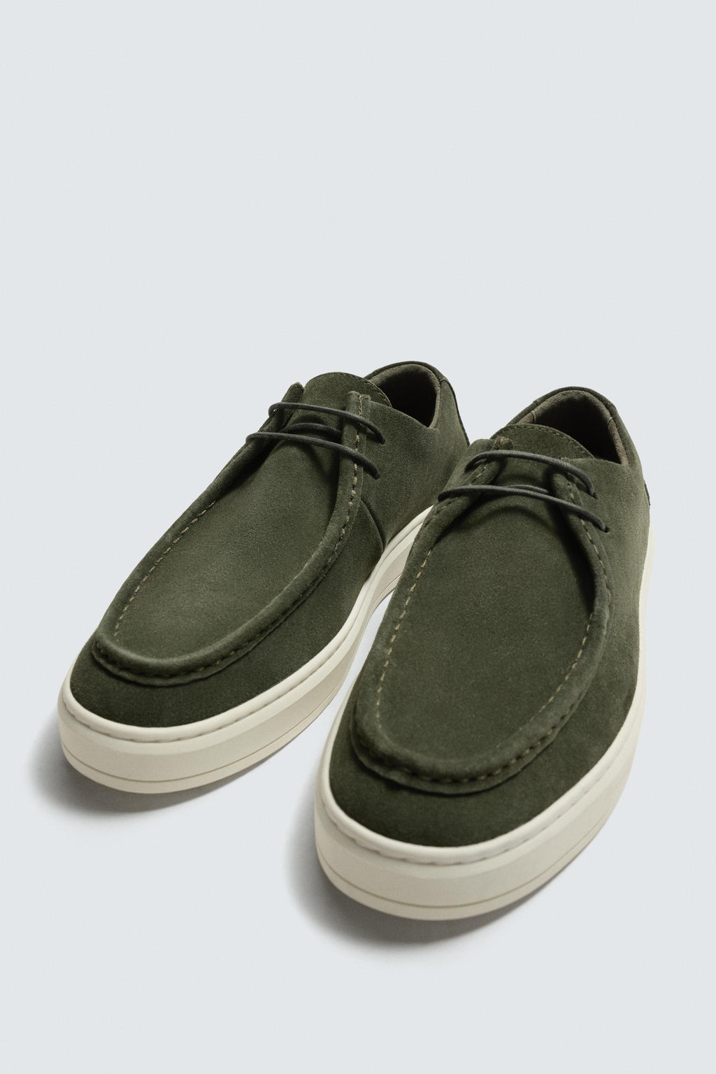 ZAPATO PIEL CASUAL / Verde - Zara фото 5