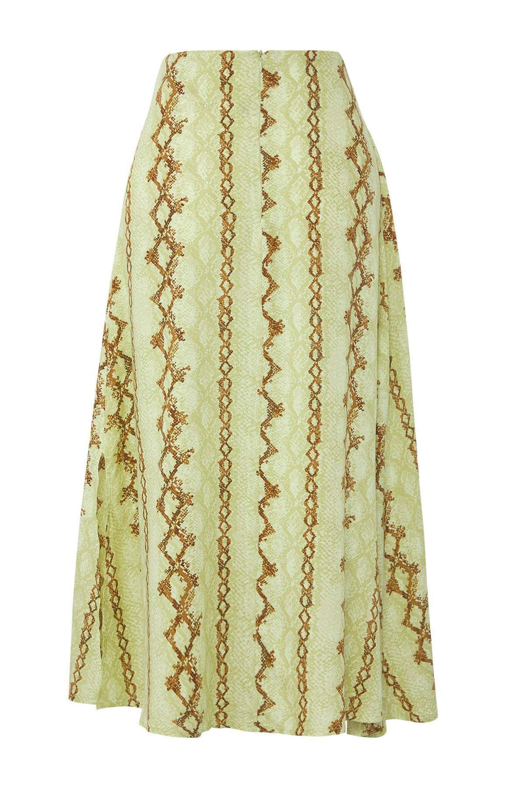 Trendyolmilla Cok Renkli Asimetrik Y?rtmacl? Uzun/Maxi Viskon Etek TWOSS25ET00183 фото 9