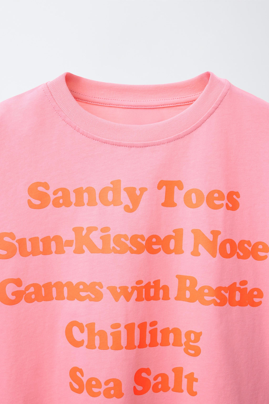 T-SHIRT WITH SLOGAN PRINT - Zara фото 3