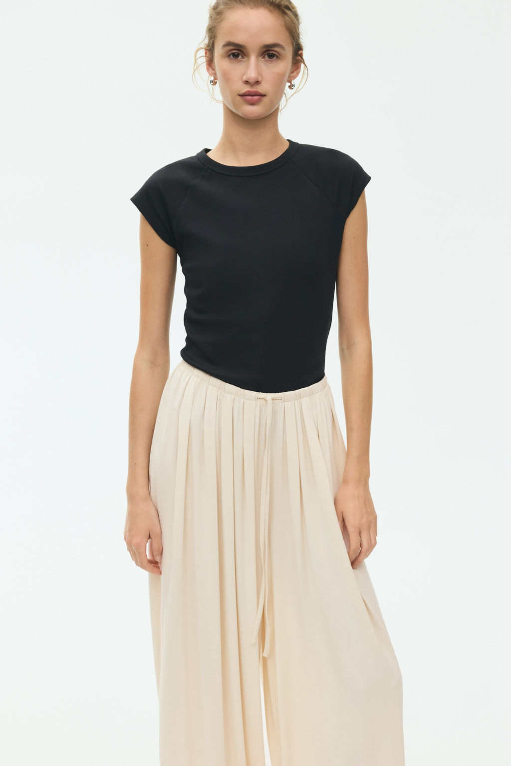 Pantal?n globo con cord?n de ajuste - H&m фото 3