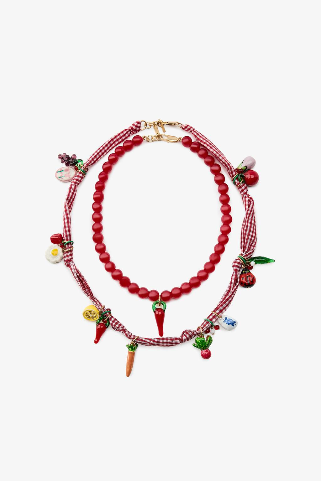 PACK OF 2 CHARM NECKLACES - Zara фото 2