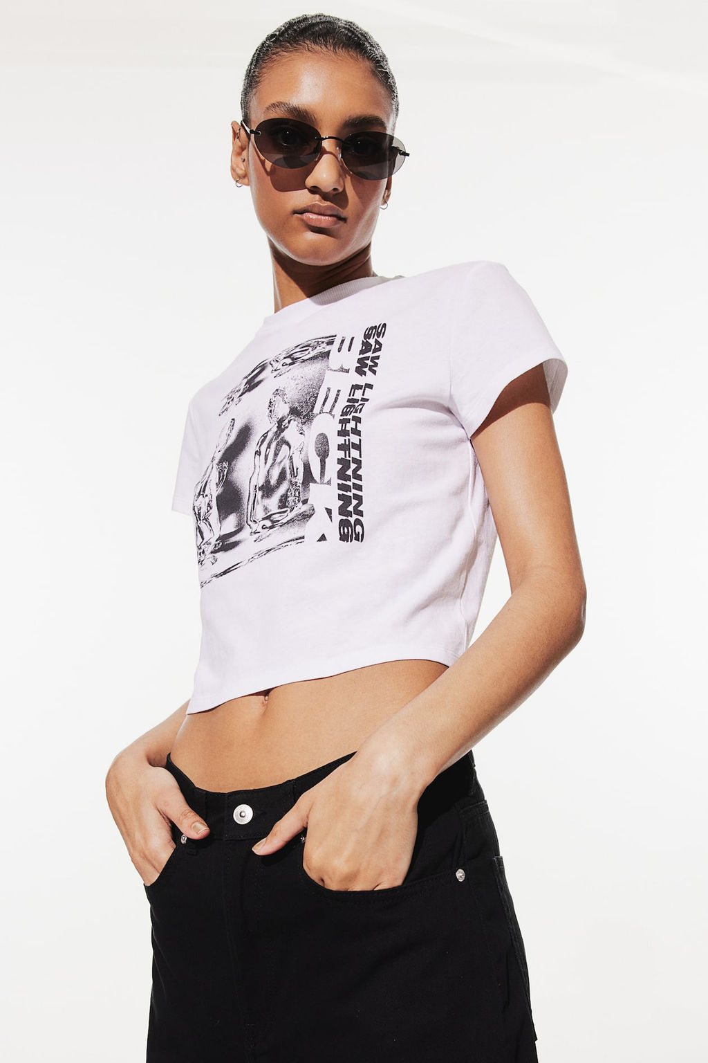 Camiseta con estampado - H&m фото 3