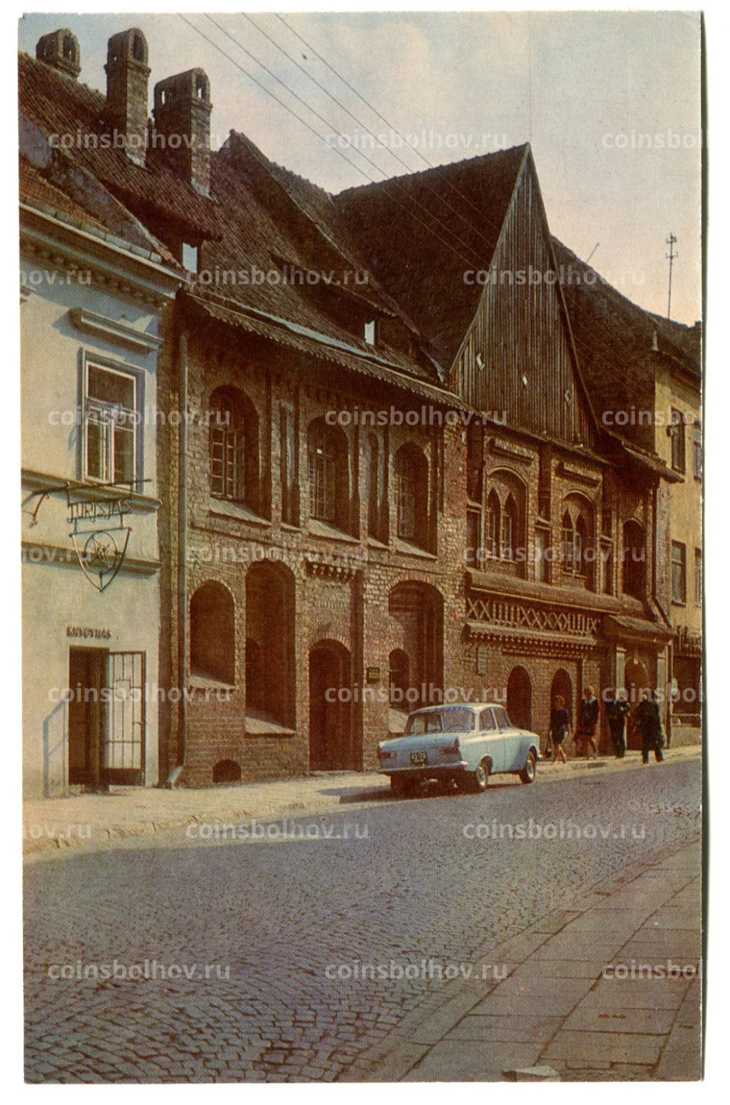 Открытка Вильнюс.Жилой дом на улице Горького XVI век