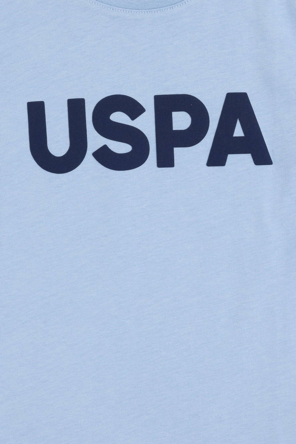 Голубая базовая футболка для мальчика - U.s. polo assn фото 6