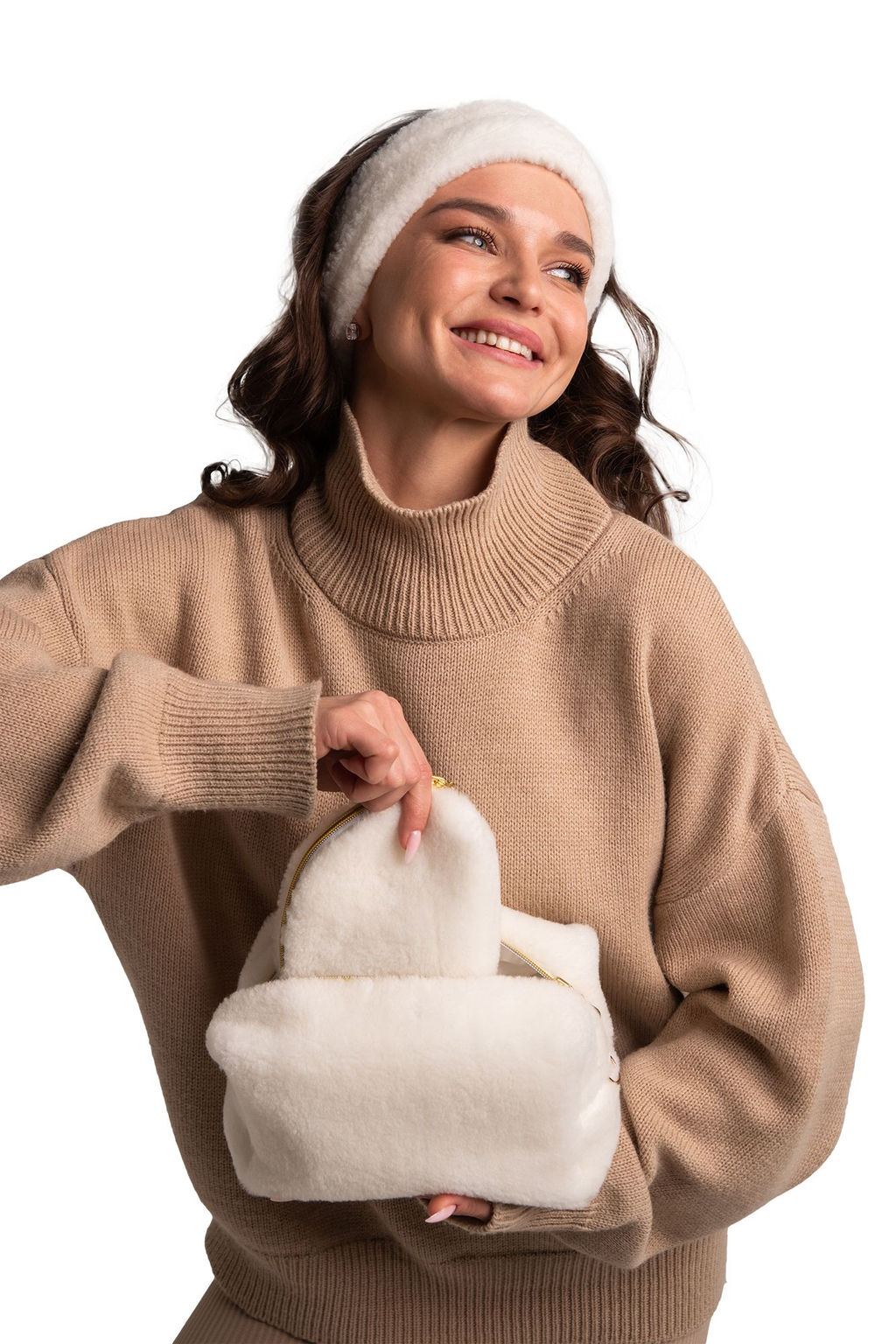 Набор косметичек Тедди ваниль