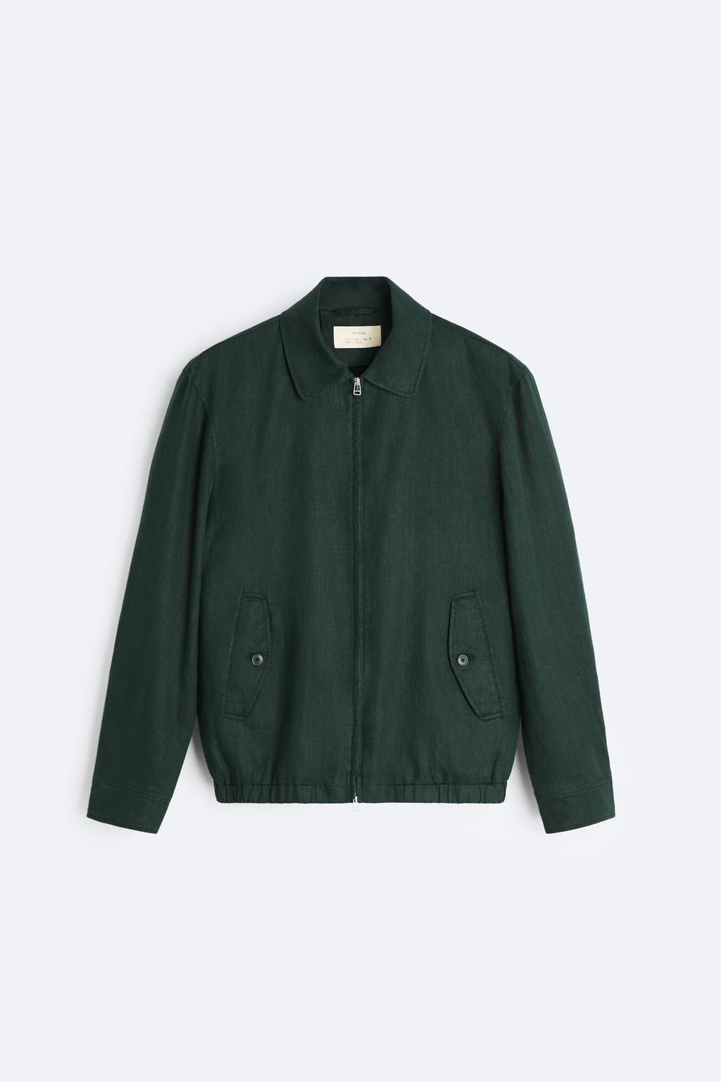 100% LINEN JACKET - Zara фото 7