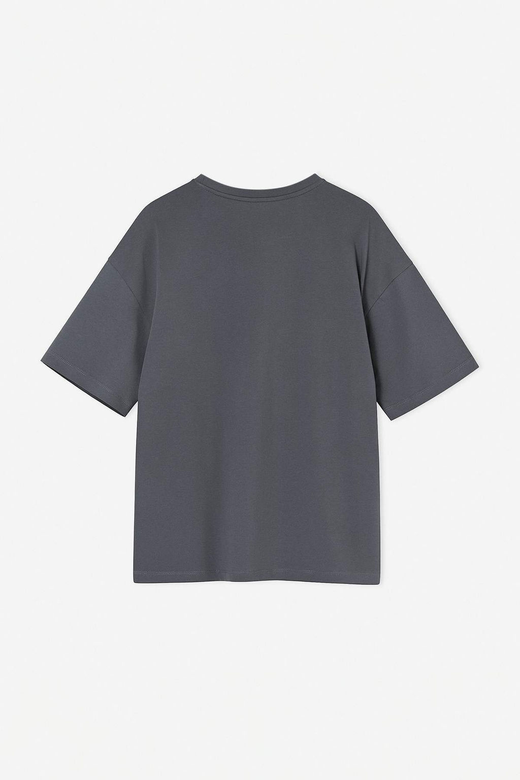 Mavi Oversize/Genis Kesim Slogan Bask?l? %100 Pamuk T-Shirt TMNSS26TS00050 - Trendyolmilla фото 6