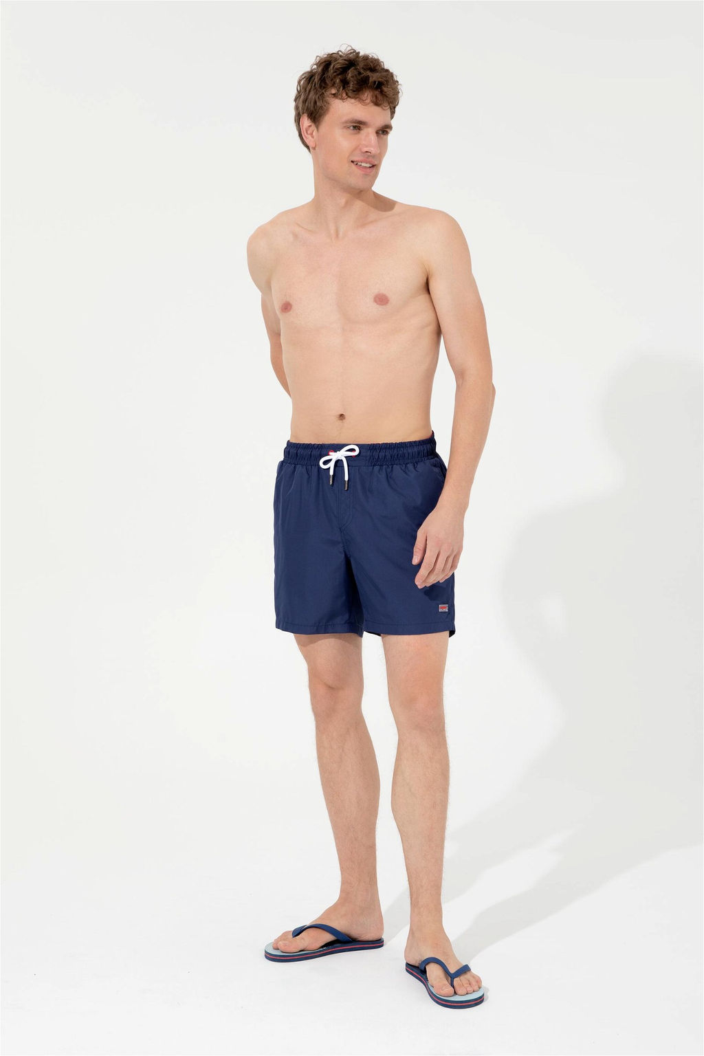 U. S. Polo Assn Мужские темно-синие шорты для плавания - U.s. polo assn фото 6