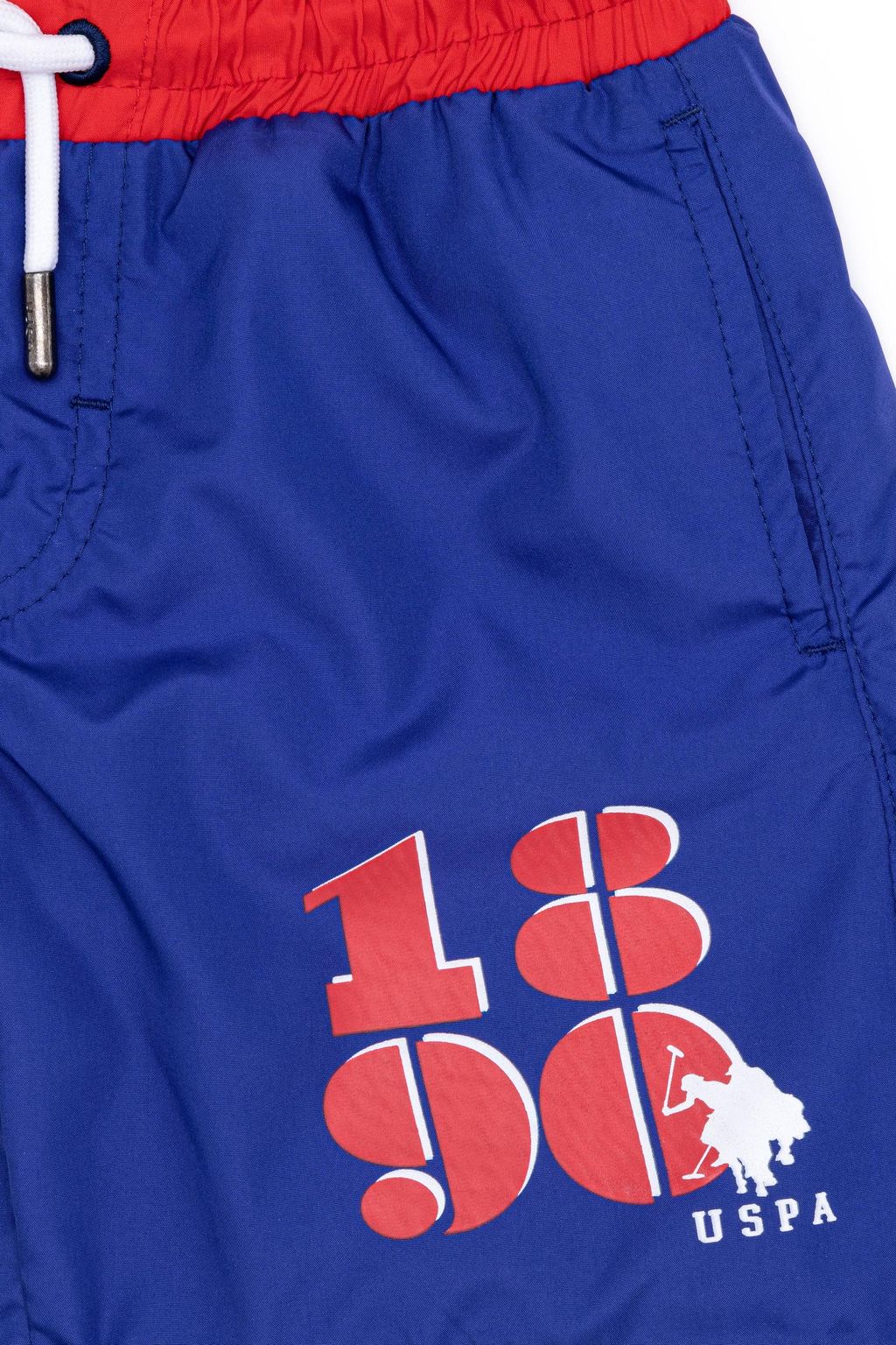 Синие морские шорты для мальчика - U.s. polo assn фото 3