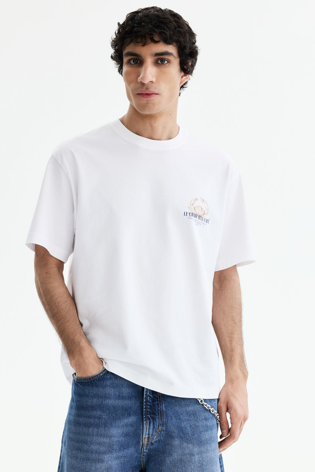 Camiseta con motivo estampado Loose Fit - H&m фото 12