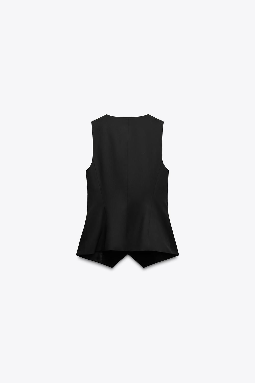 FITTED WAISTCOAT TOP - Zara фото 6