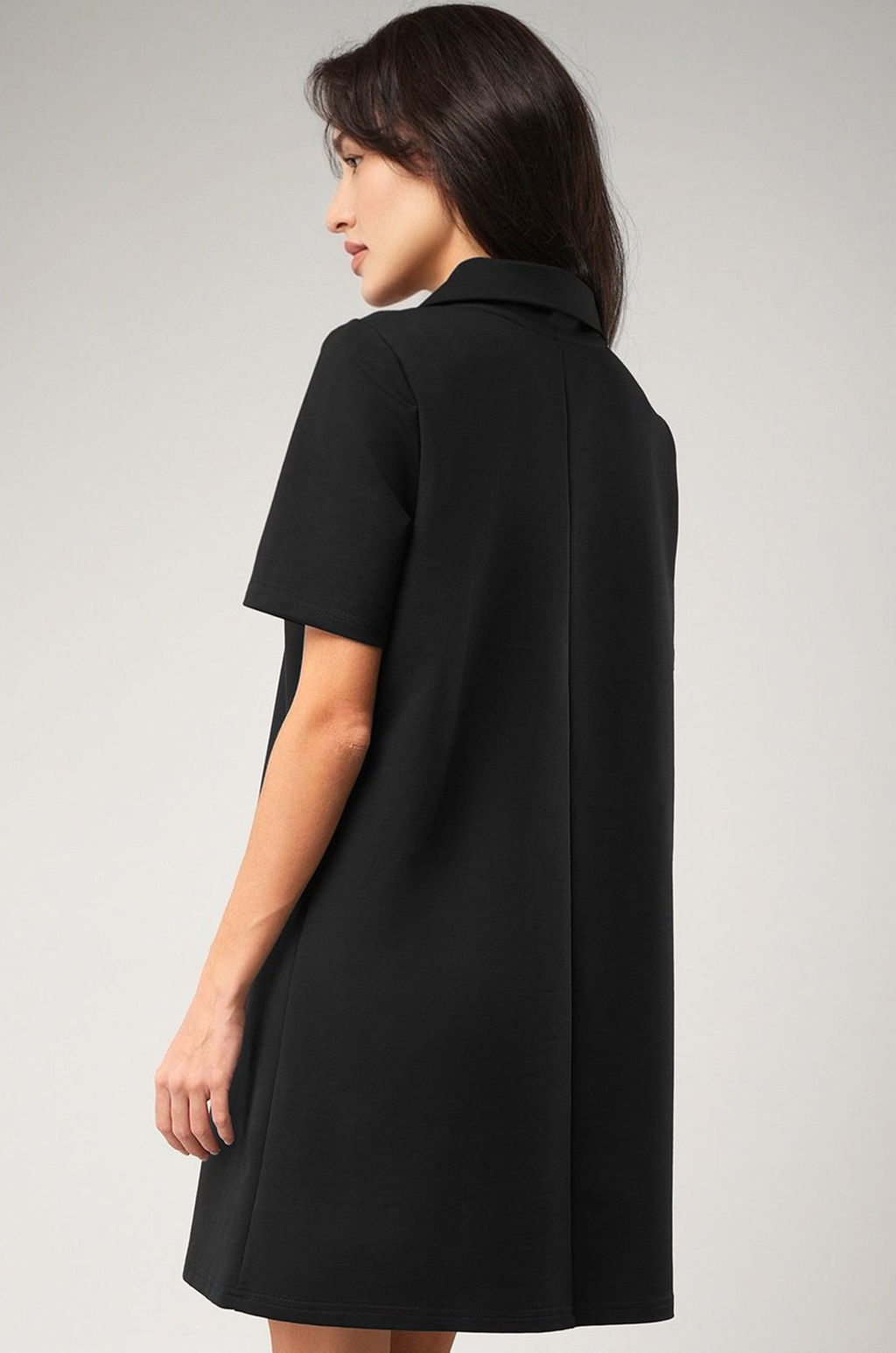 Женское базовое платье - поло Happyfox