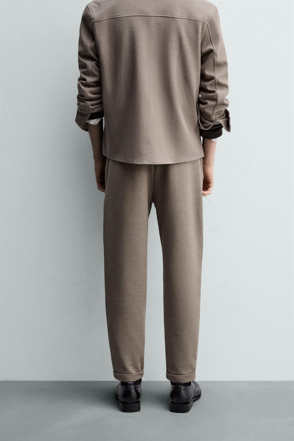 PANTAL?N CINTURA JOGGER EASY CARE / Tostado vigor? - Zara фото 3