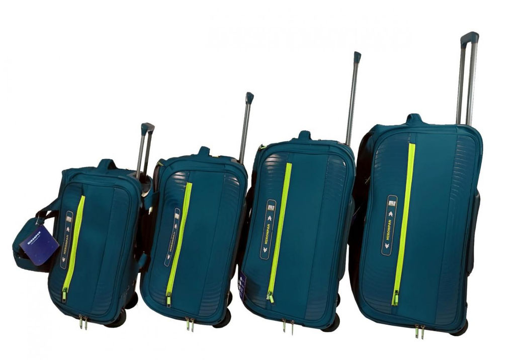 Дорожная сумка на колесах (комплект из 4-х) арт. 67019 Бордовый - Mironpan фото 2