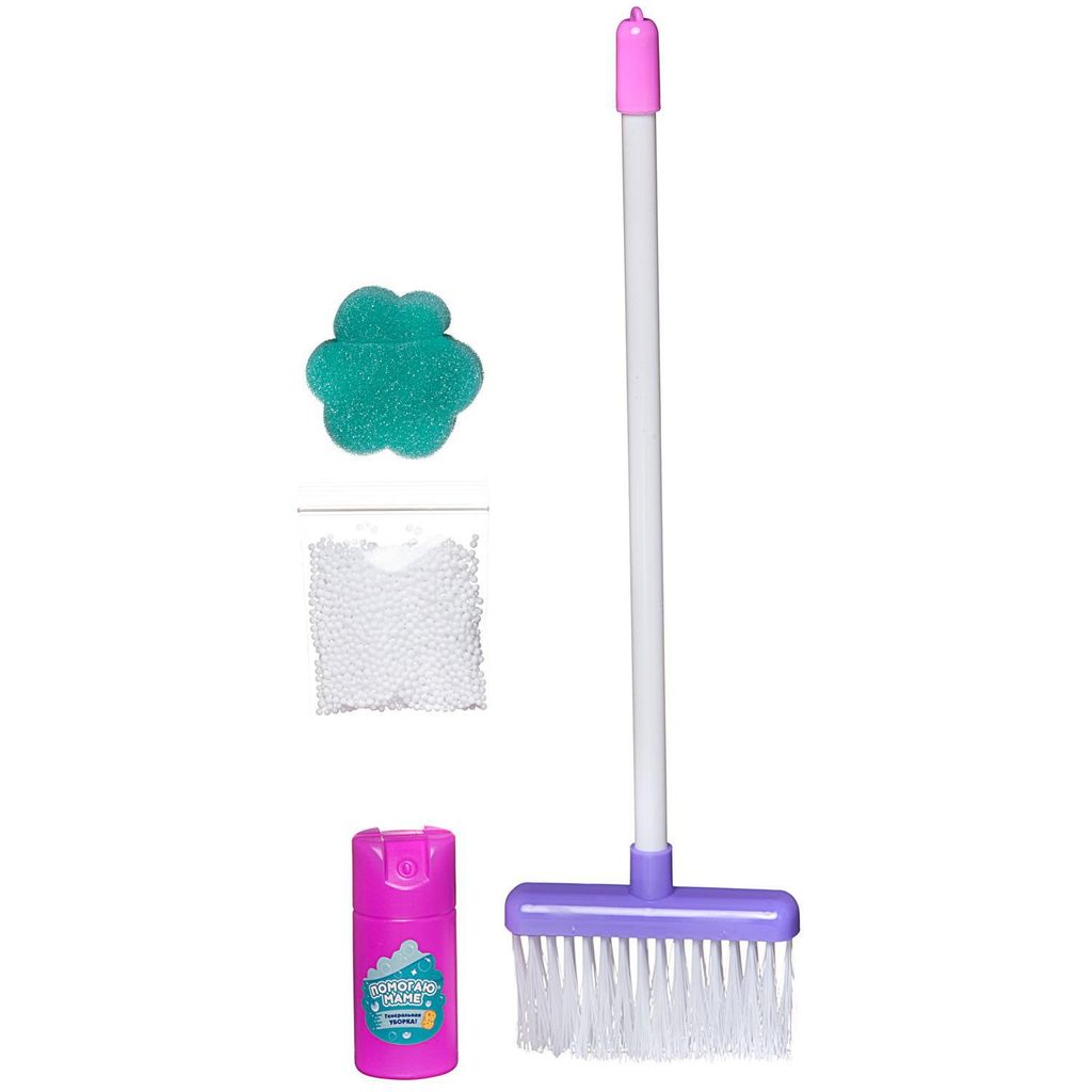 Игровой набор ABtoys Помогаю маме Генеральная уборка Пылесос и 7 предметов фото 4