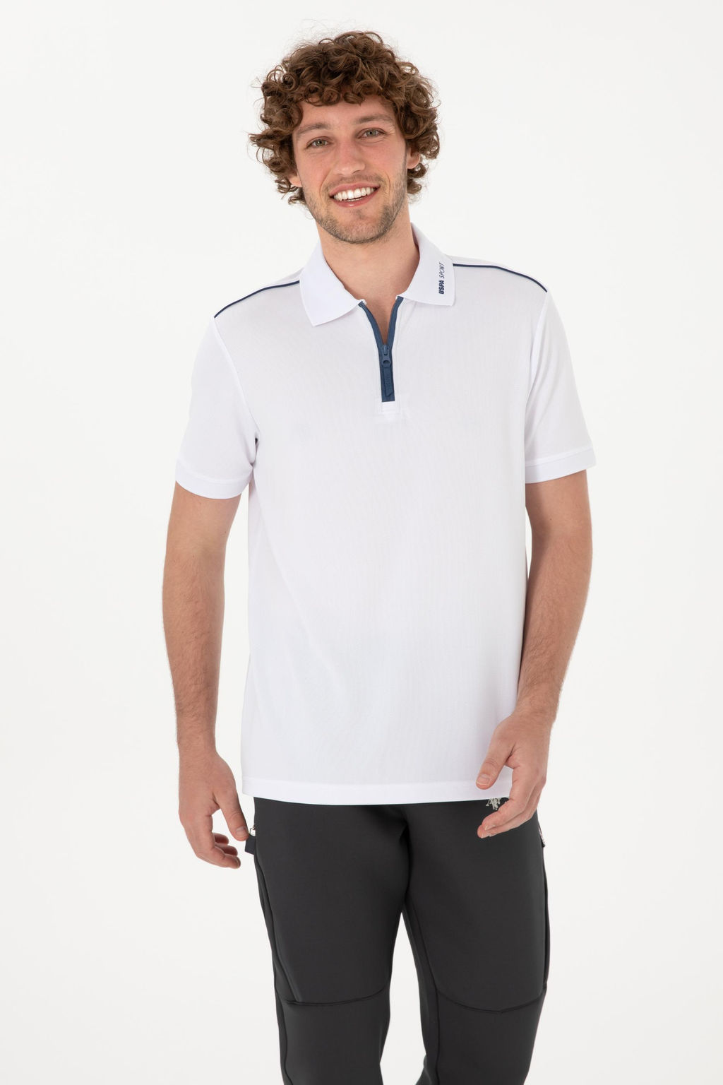 Erkek Regular Fit Polo Yaka Beyaz Ti__rt Sepette S_rpriz _ndirim - U.s. polo assn фото 3